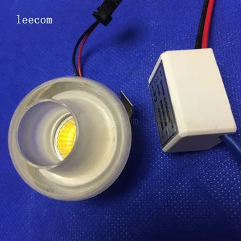 

10pcs/lot AC85-265V Mini Led COB Spotlight 3W Mini Led Spotlight for Cabinet Showcase Stair Display Spot Lighting 3Watts