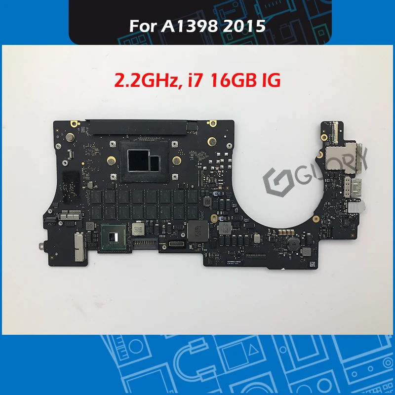 Laptop A1398 Logic Board 2 2GHz i7 16GB IG for font b Macbook b font Pro