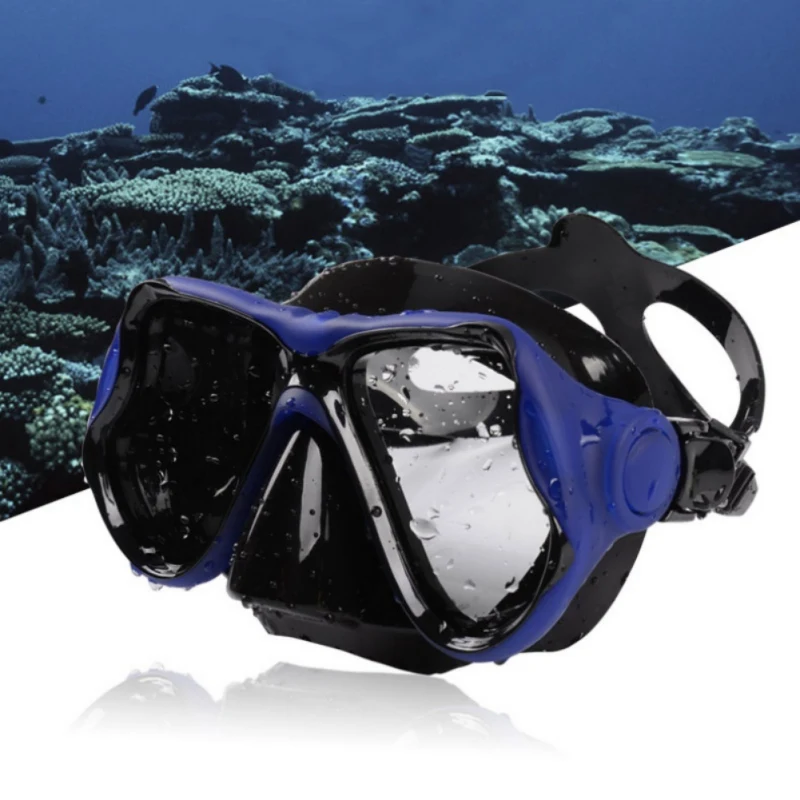 Профессиональный Дайвинг Google маска дыхательная трубка жидкий силиконовый PC полный сухой мундштук Подводное плавание под открытым небом