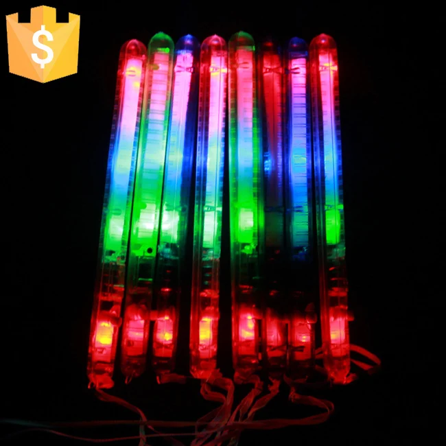 On Battery Multi Colorful 7 Modes Flashing Led Night Light Wand On Battery Multi Colorful 7 Modes Flashing Led Night Light Wand Glow Sticks Strap Camp For