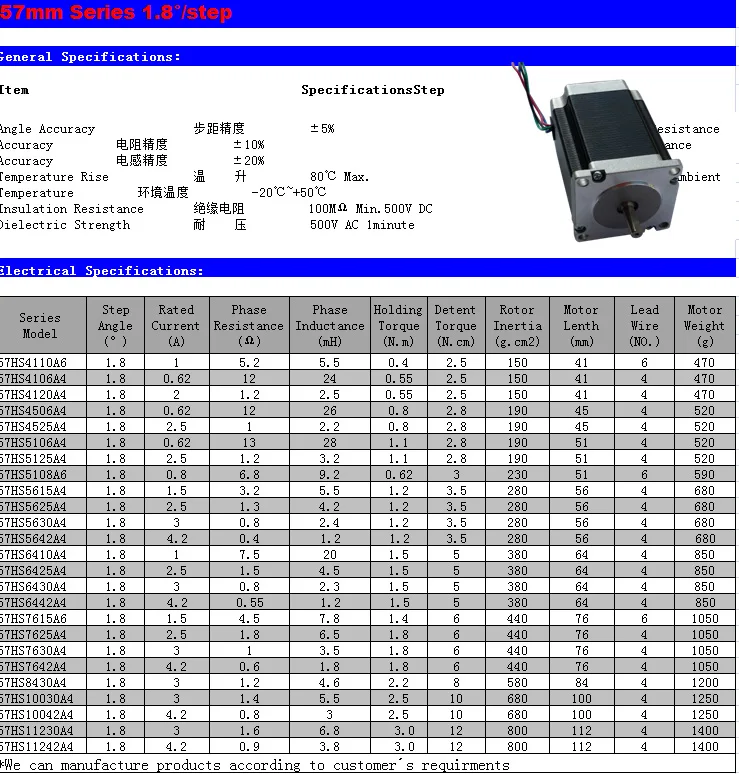 2 phase nema 23 stepper motor