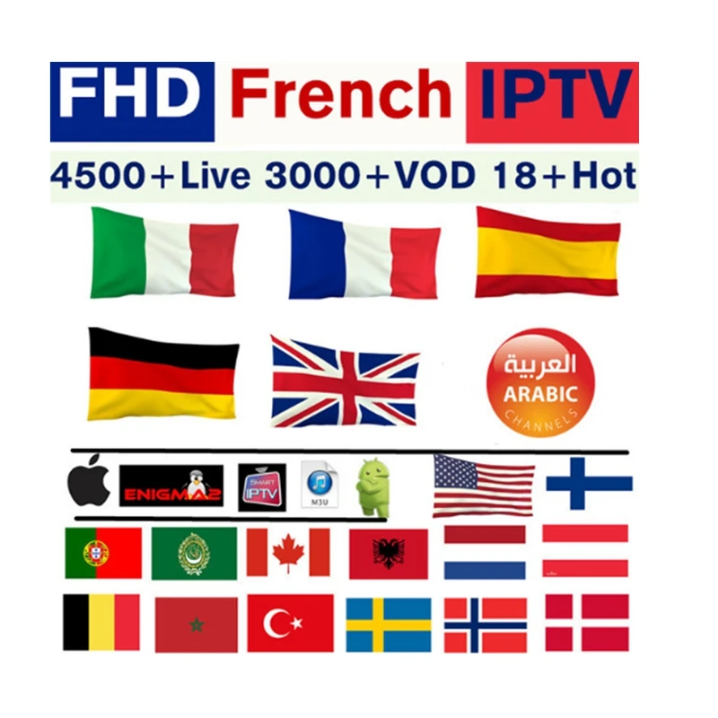 UK Greece Italy German France iptv APK m3u subscription Adult Android box European Netherlands Portugal account reseller panel