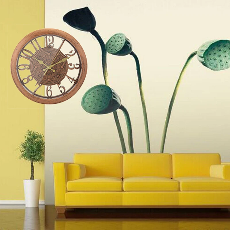Wall Clocks For Living room 2018 Hot 3D Wall Clock Number PVC  Silent Clock For Home Kitchen Office Novel Drop shipping June22