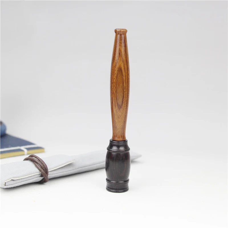 

New YLJ Lovely Handmade Wooden Unique Natural Rosewood Fountain Pen FIne Nib 0.5mm Advanced Gift Office Business Collection