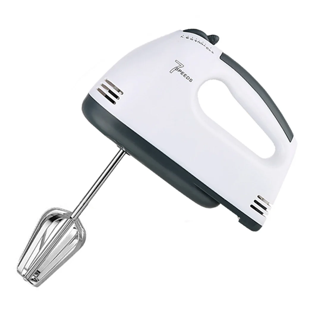 180W Egg Beater Electric Mixer EU Plug 7 Speeds Hand Mixer With 4