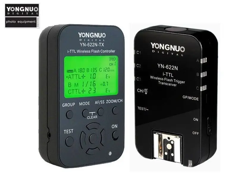 Yongnuo 1 x YN-622N-TX + 1 x RX YN-622N -ttl     Set  Nikon D800 D800E D800S D600 D610 D7200 D7100