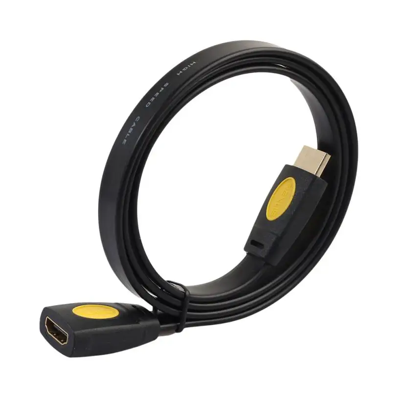 

1M Gold Plated 4K 3D HDMI Extension Cable Extender Male To Female LCD HD TV 1080P Mar 13