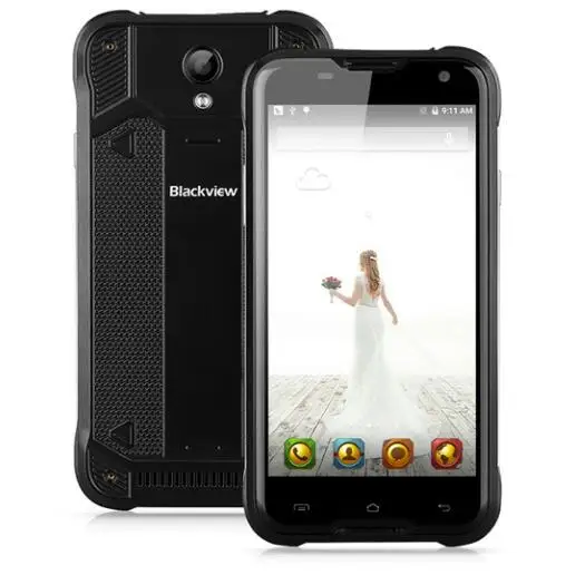 Waterproof Cell Phone 4780mAh Blackview BV5000 4G LTE 5.0" HD MTK6735P