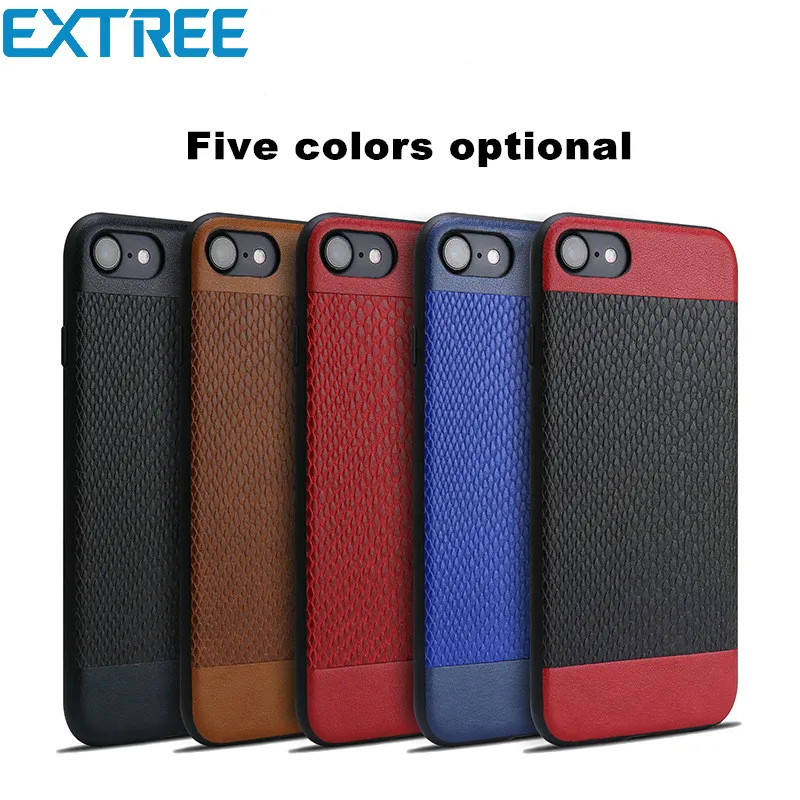 EXTREE Case for iPhone10 New Apple X Leather Splicing Tpu |