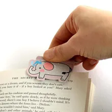 4 шт. милые скрепки магнитные закладки дизайн с животными металлические закладки кавайные канцелярские школьные канцелярские принадлежности аксессуары для книг