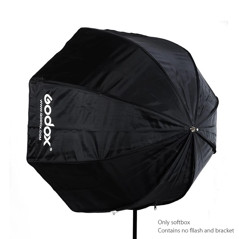 Восьмиугольный Зонт Godox 120 см 48 " студийный отражатель с функцией софтбокса для