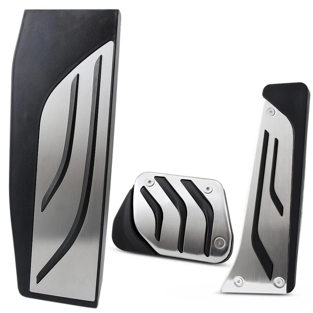 Non-Drilling Brake Accelerator Pedal Plate Pad For BMW New 1 2 3 4 5 6 7 series GT X3 X4 X5 X6 Z4 F10 F15 F30 F31 F34 LHD AT