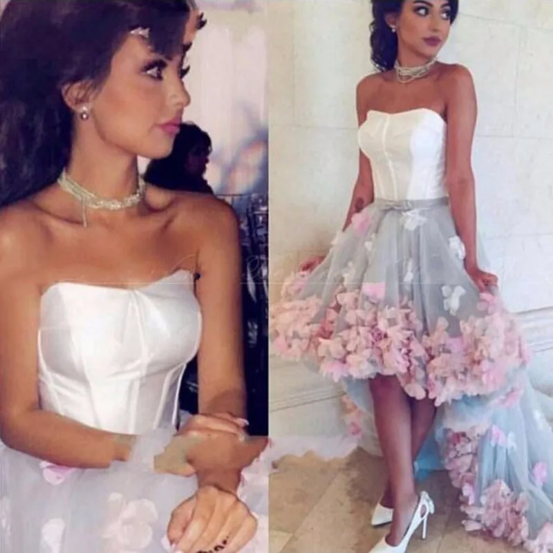 3D Цветочное платье для выпускного вечера rode de soiree 2019 Abiye официальное цветочное