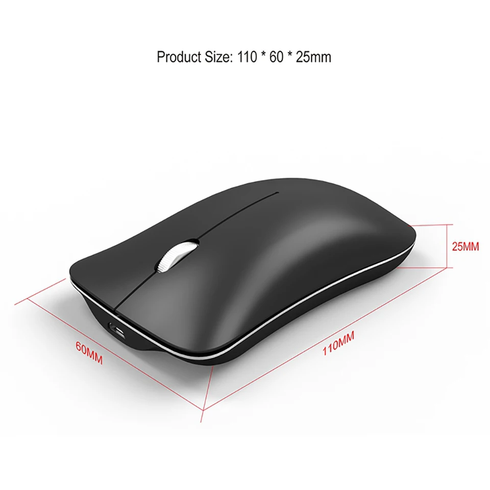 VicTsing XR446 Bluetooth Mouse Mouse Wireless Mouse Mice Ergonomic Vertical Mice 2.4Ghz Wireless High Speed For Computer Windows (10)