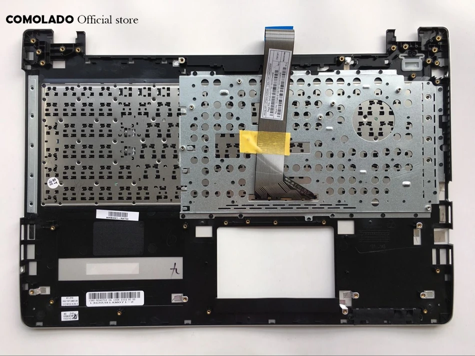 IT Italian keyboard for Asus S550 S550CM with silver palmrest cover keyboard IT Layout IT Italian keyboard for Asus S550 S550CM with silver palmrest cover keyboard IT Layout