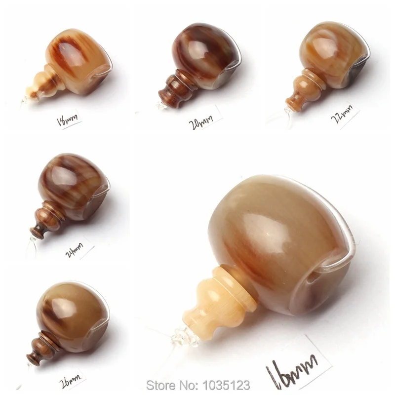 

Free Shipping Pretty 16-26mm Oval Shape Natural Horns Tibet Guru Smooth Gem Beads 1 Set DIY Creative Jewellery Making wj245
