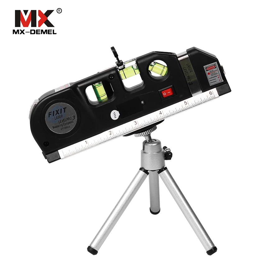 MX-DEMEL лазерный нивелир+ штатив алюминиевый сплав Мини Телескопический штатив держатель подставка для рычага лазера и цифровой SLR камеры