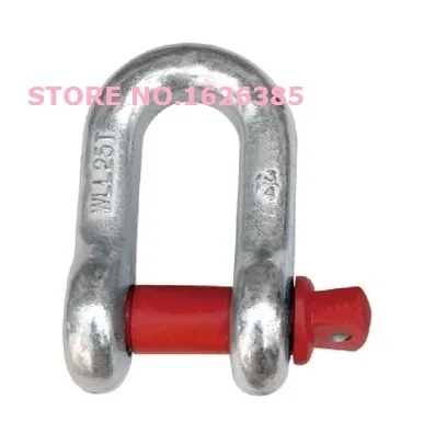 

3.25T 5/8"--6.5T 7/8" G210 U.S. Type screw pin dee anchor shackle electric galvanized die forging bracket lifting bolt shackle