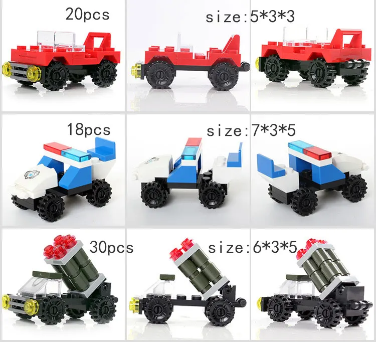 Много стилей маленькие блоки для детей подарок на день рождения детский сад подарок головоломка блоки игрушки - Цвет: Random 10 models
