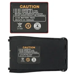 Baofeng – RADIO bidirectionnelle bf 888s, batterie rechargeable, 3.6v, 1500mah, bao feng, accessoires pour pofung bf 666s 777s 888s, talky de marche uhf 