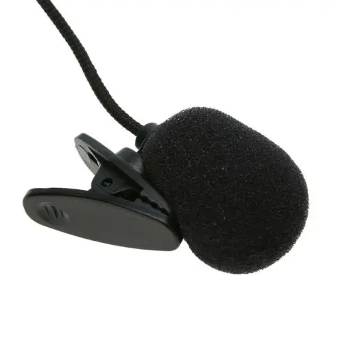 3 5 мм мини портативный микрофон конденсатор клип на лацкане Lavalier Mic проводной