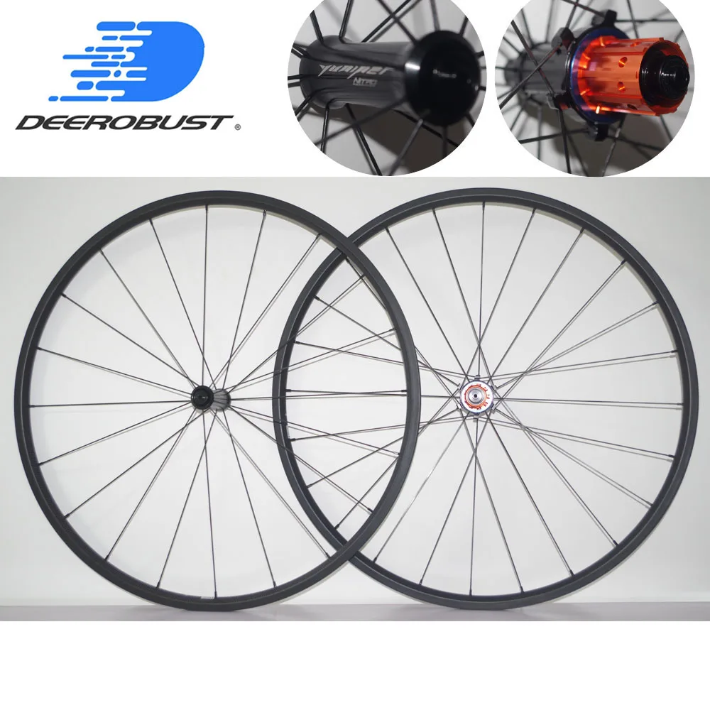 

In Stock 985g High-End 700c 20mm x 23mm Tubular Road Bike Carbon Wheels Bicycle Wheel set Yuniper Hubs 20 24 holes 3k UD Matte