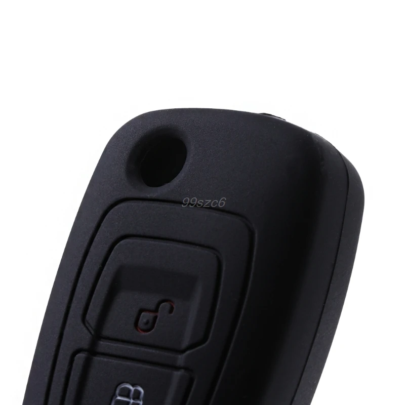 3 кнопки силиконовый чехол для ключей от машины Обложка Ford Focus Mondeo MK3 Kuga Fiesta побег