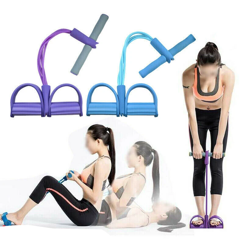 

Latex Tube Resistance Bands Exerciser Pedal 4 Sit-board Rope Pull Expander Elastic Banding Equipment Yoga Pilates Workout