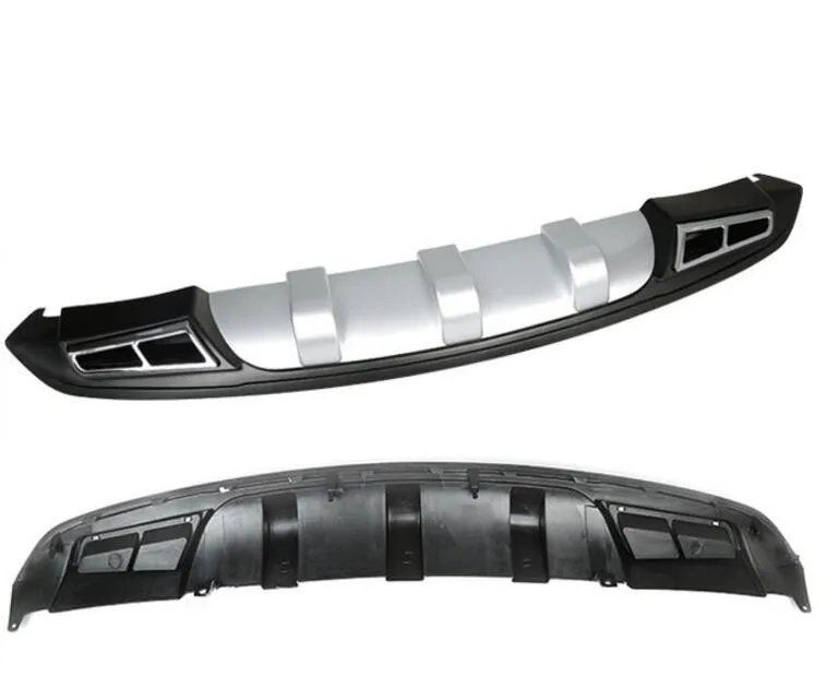 

JIOYNG ABS Chrome Car Rear Bumper Lip, Auto Car Diffuser Fits For Hyundai Verna 2014 2015 2016