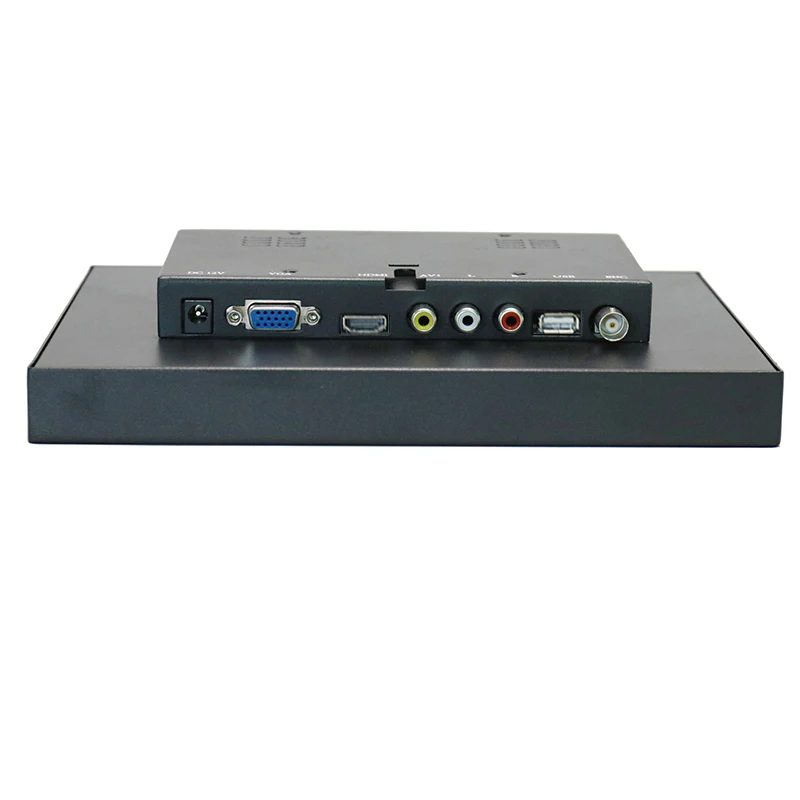 Free Shipping 8 Inch 4:3 Small LCD Color Video Monitor Screen 1024x768 VGA BNC HDMI Input for PC CCTV Home Security