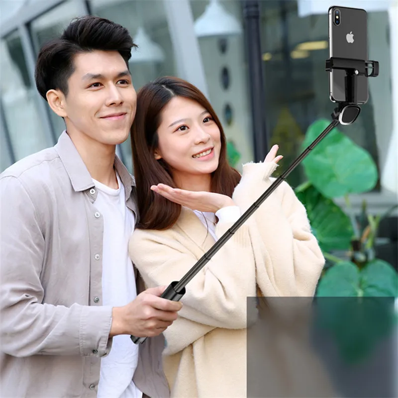 Милый мини беспроводной селфи палка Bluetooth штатив монопод для смартфонов Xiaomi Mi Huawei
