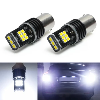 

2x 1156 BA15S LED 3030 Chip Canbus backup reverse light lamp For Skoda Fabia Praktik Octavia Octavia (1Z3) Octavia (5E3)