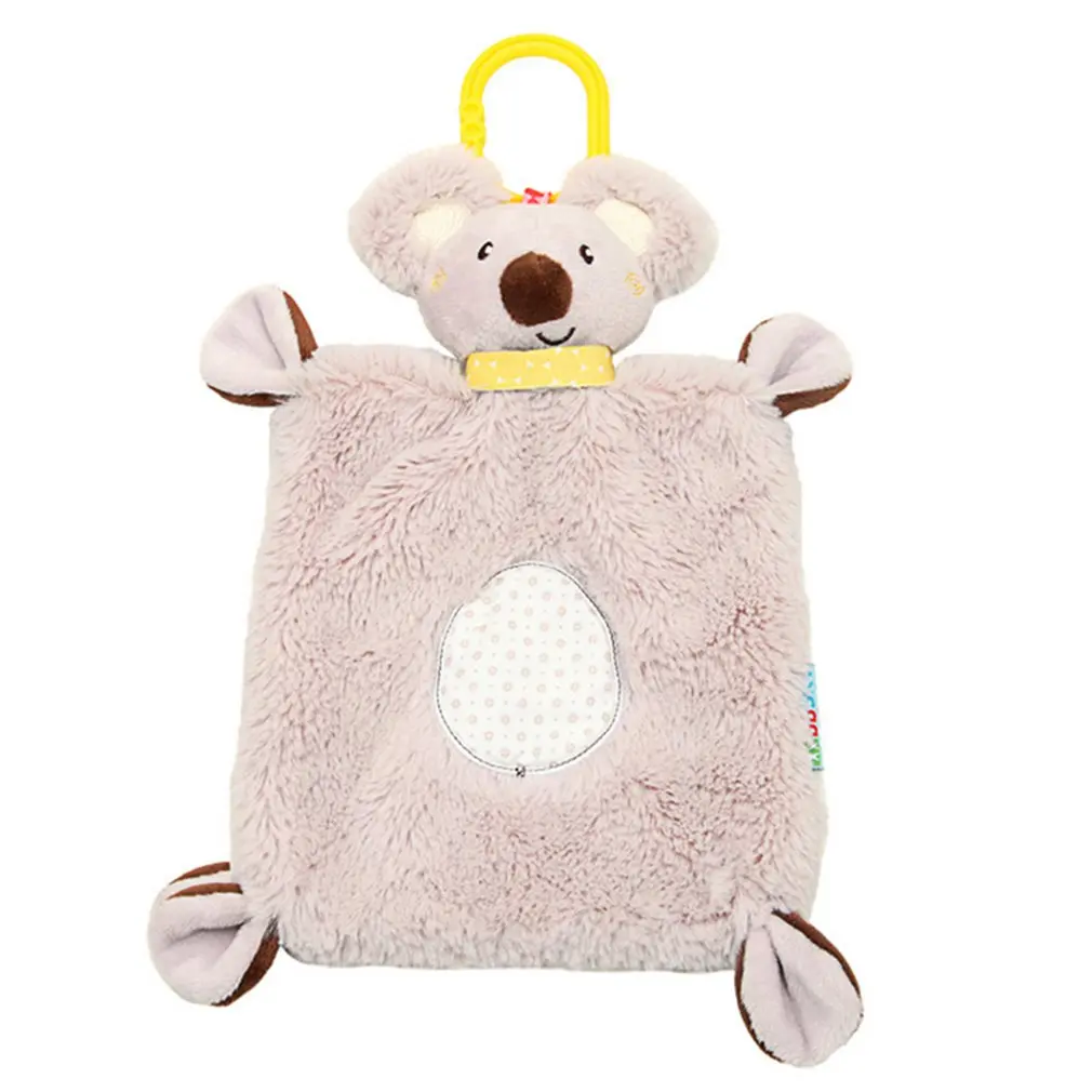 Soothing Cartoon Towel Babies Boy Girl Cotton Soothing Toys Security Blanket Baby Infant Cartoon Soft Hand Towels