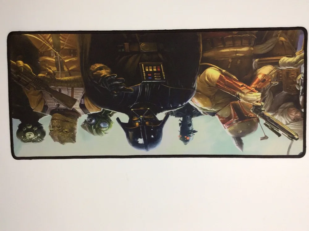 Mairuige Shop Locking Edge Mouse Keyboards Star Wars Mat for League of Legend Mouse Pad Keyboard Ma