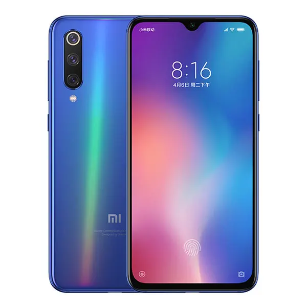 Xiaomi mi 9 SE с глобальной прошивкой, 6 ГБ, 64 ГБ, телефон mi 9 SE, Восьмиядерный процессор Snapdragon 712, 5,97 дюймов, 48мп, тройная камера с дисплеем, отпечаток пальца, 3070 мА/ч - Цвет: Blue