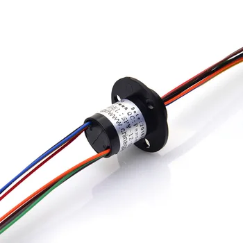 

1PC Mini 8 Channel Slip Ring Outer Diameter 12.5mm Slipring Electrical Collector Rings Collecting Ring for RC Model Spare Parts