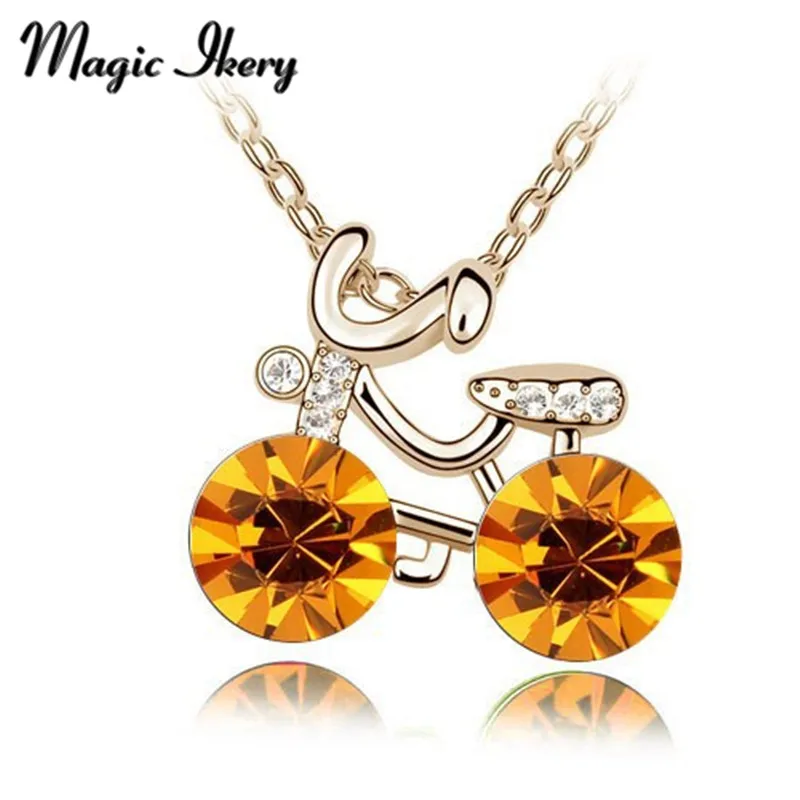 Magic Ikery 2016 г. новый дизайн золотистый цвет Милая Бриллиант кристалл для женщин и