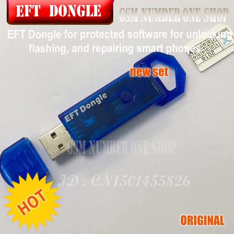 2020 original new EASY FIRMWARE TEMA / EFT DONGLE 