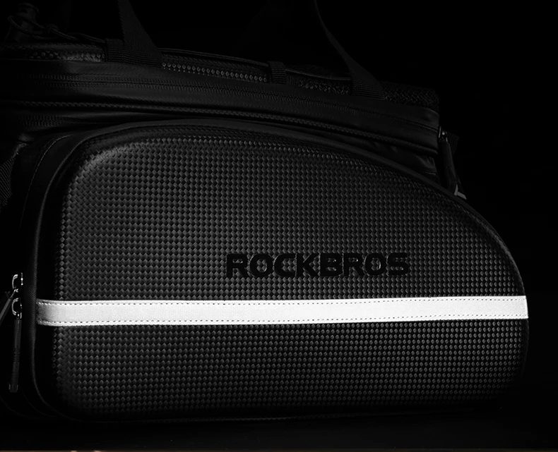 ROCKBROS 35L MTB велосипедные сумки рама Стойка Сумка Водонепроницаемый Многофункциональный 3 в 1 светоотражающий велосипедный большой пакет велосипедные сумки для багажа