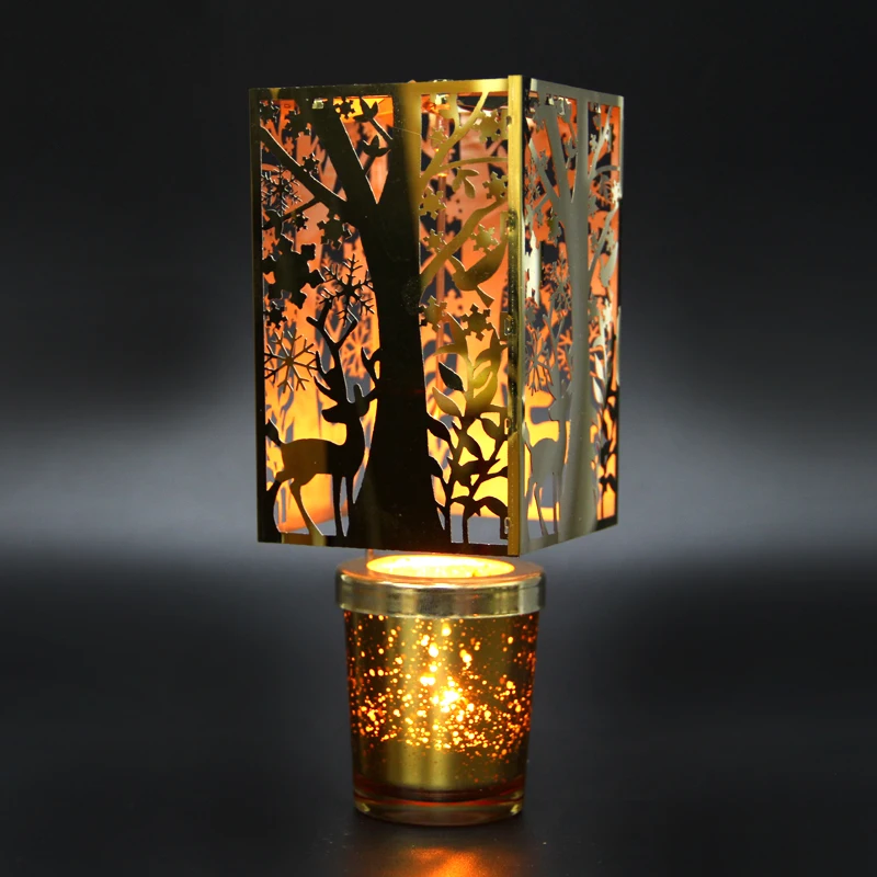 

European Rotary Candlestick Candle Lamp Romantic Candlelight Dinner Christmas Decorations Wedding Candlesticks
