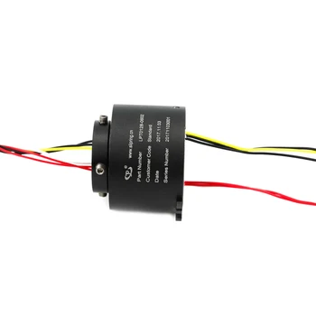 

High Speed Small Through Bore Slip Ring Precision Bearings Unique Signal Handling Performance For Medical Machine