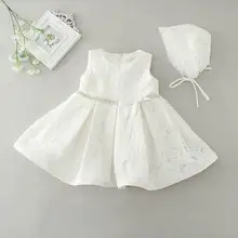Détail du Nouveau-Né Bébé Filles Princesse Robe Dentelle Première Fête D’anniversaire De Mariage En Bas Âge de Bébé Fille Robes E2088