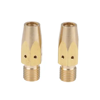 

DRELD 2Pcs MIG Contact Tip Adapters Gas Diffusers 169 728 for Welding MIG Guns