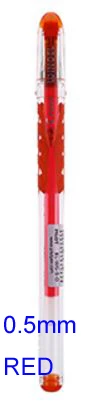 Пилот ручка WINGEL BL-WG 0,38 мм 0,5 мм гелевая ручка Япония - Цвет: 05mm Red
