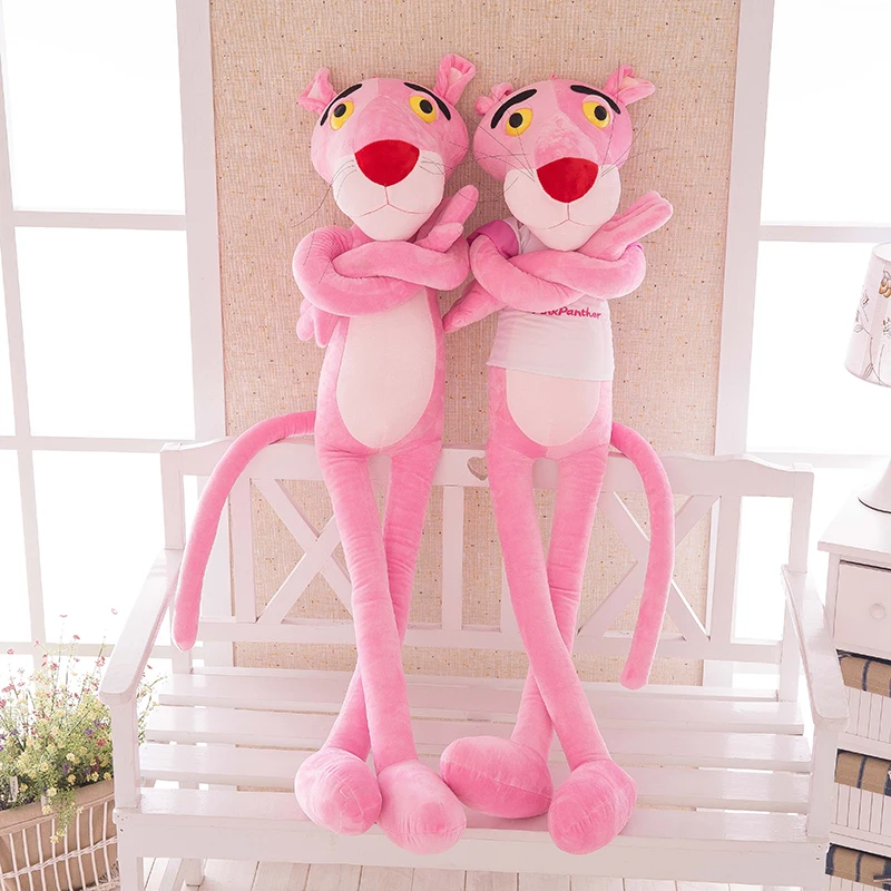 Cartoon 40cm Large Plush Pink Panther Toy Kids Sleeping Back Cushion stuffed Pillow Elephant Doll Baby Doll Birthday Gift Cartoon 40cm Large Plush Pink Panther Toy Kids Sleeping Back Cushion stuffed Pillow Elephant Doll Baby Doll Birthday Gift