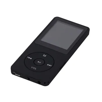

GHB 80 Hours Playback 1.8 "MP3 Player 8GB Memory Capacity Music Player Black