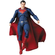 16 см DC Супермен MAFEX 057 Лига Справедливости Супермен фигурка Коллекция Модель BJD подарок игрушки