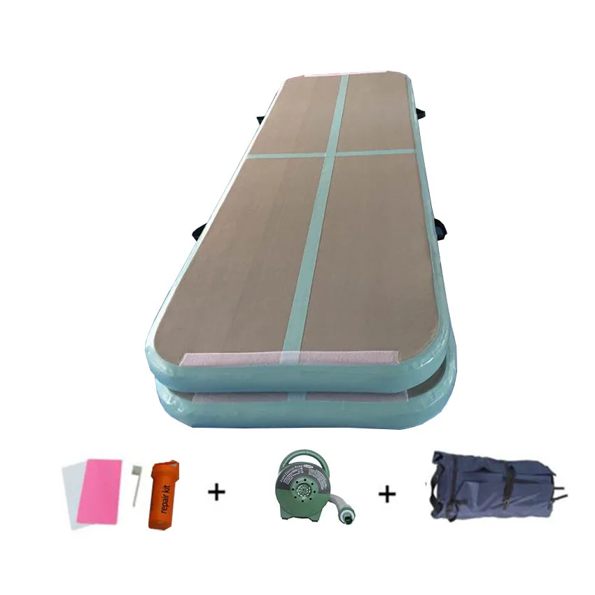  3mx1mx10cm Inflatable Air Track Gymnastics Mat Equipment Workout Exercise Fitness Yoga Mat Exercisi