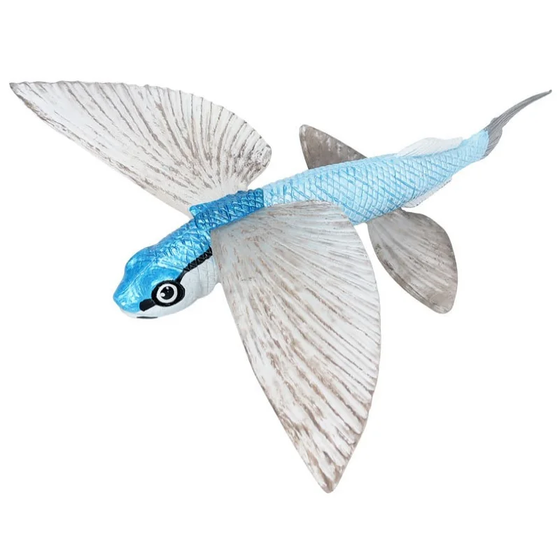 1pc Model Toy Flying Fish High Similation Educational Marine Organism Model Baby 