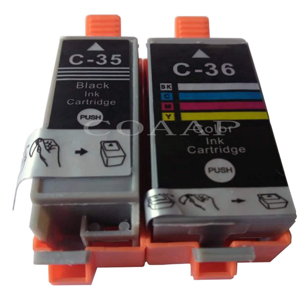 Чернильный картридж для принтера canon PGI 35 CLI 36 Pixma IP100 IP100B и mini260 mini320|Чернильные